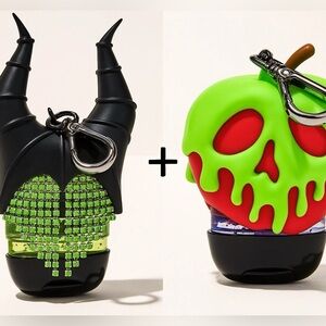 Bath & Bodyworks Disney Villains GID Maleficent / Evil Queen Poison Apple / NEW